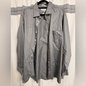 Van Heusen Charcoal Dress Shirt for Men